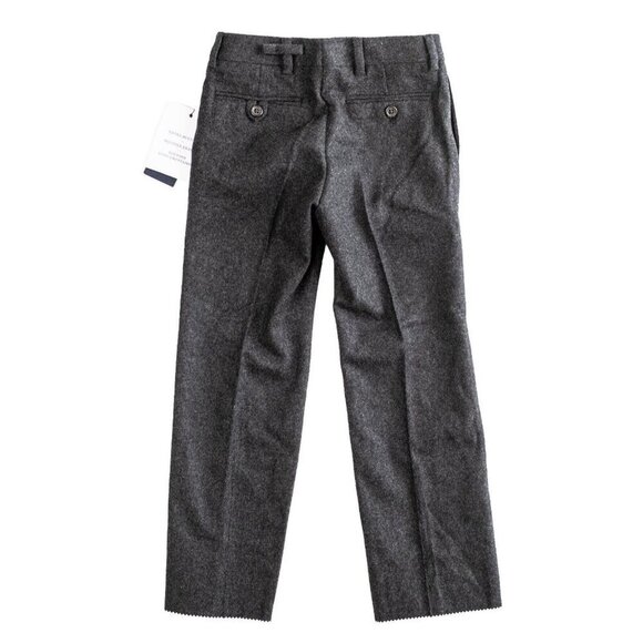 New Polo Ralph Lauren Wool Flannel Trouser Dress Pants Boys Unhemmed - size 4T - Picture 6 of 9